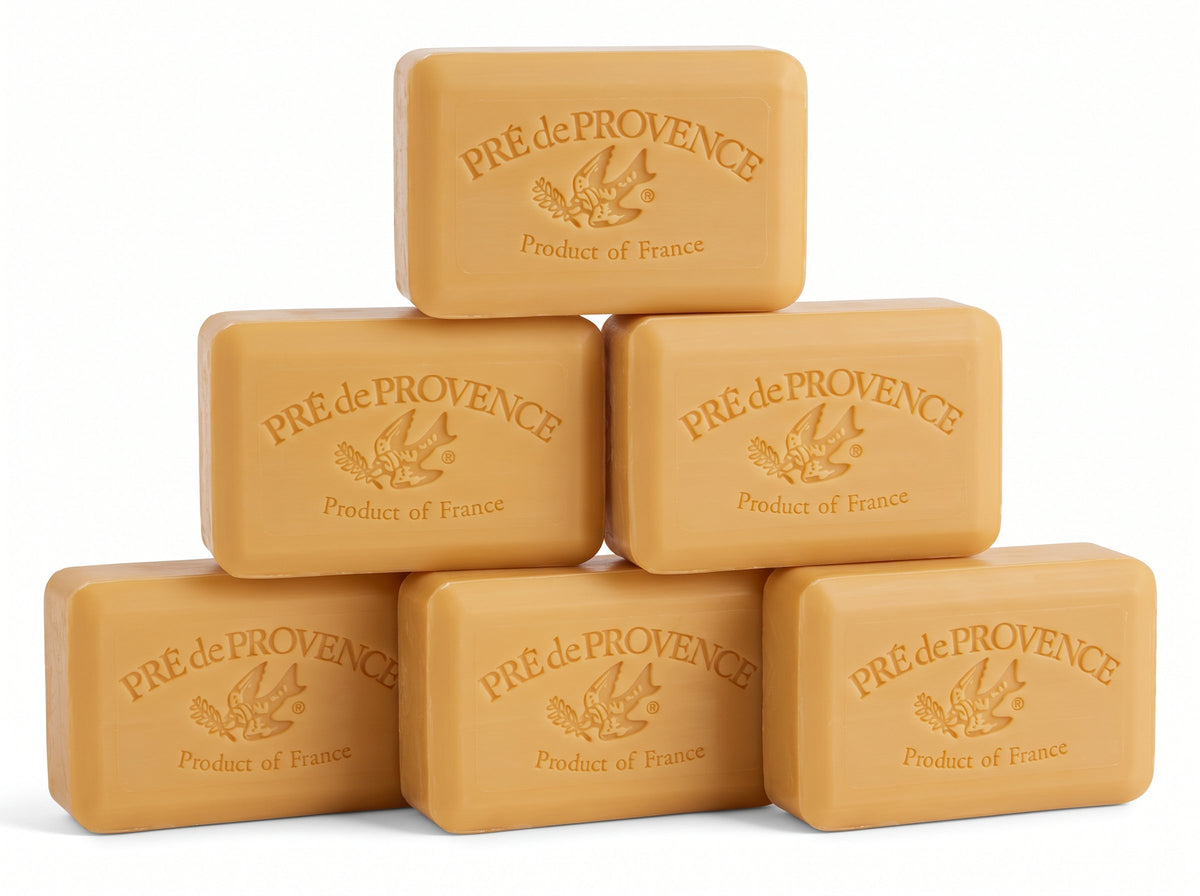 Pré de Provence Sandalwood Soap, pack of 6
