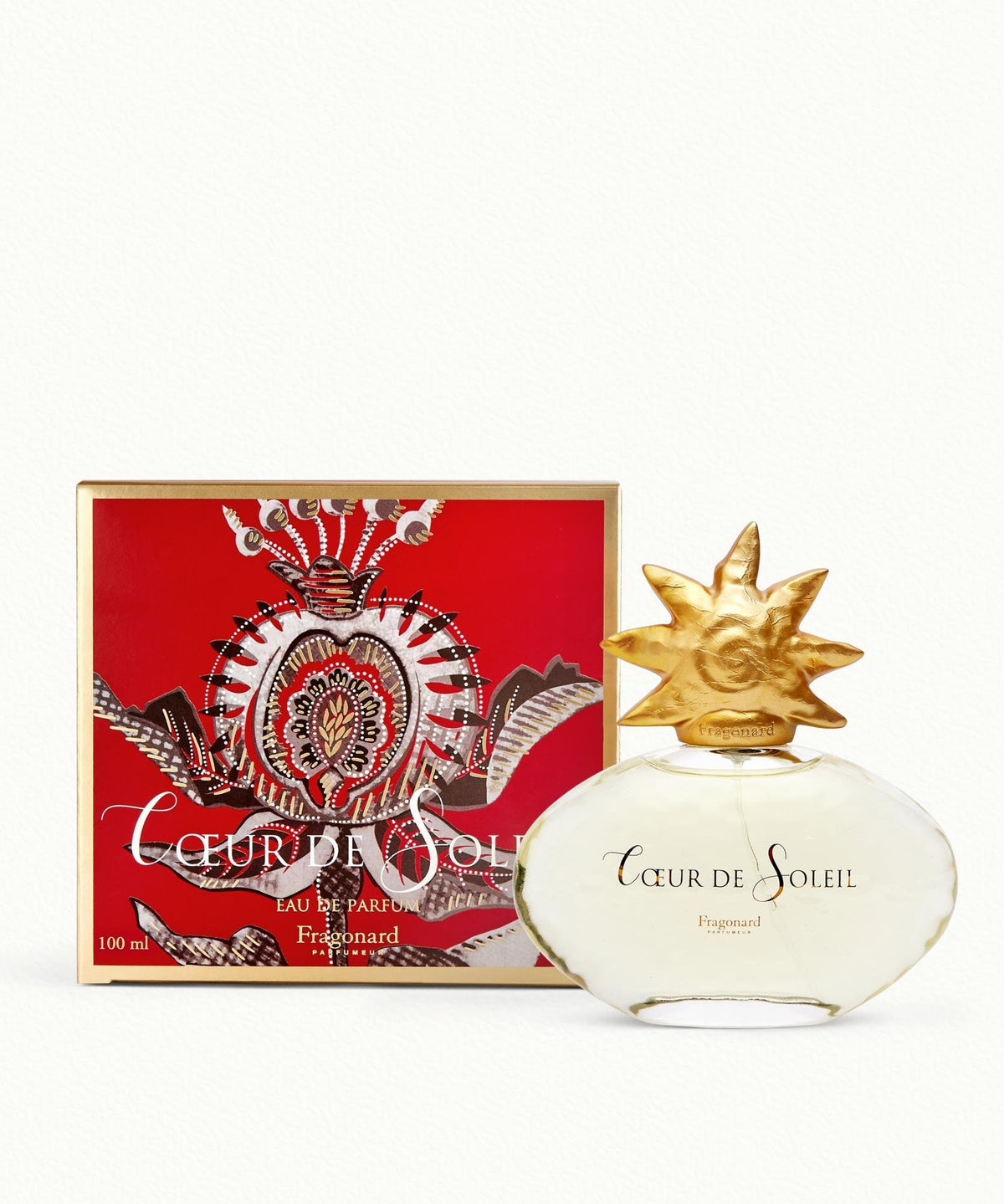 Fragonard Coeur de Soleil | Rose Jasmine Amber | EDP