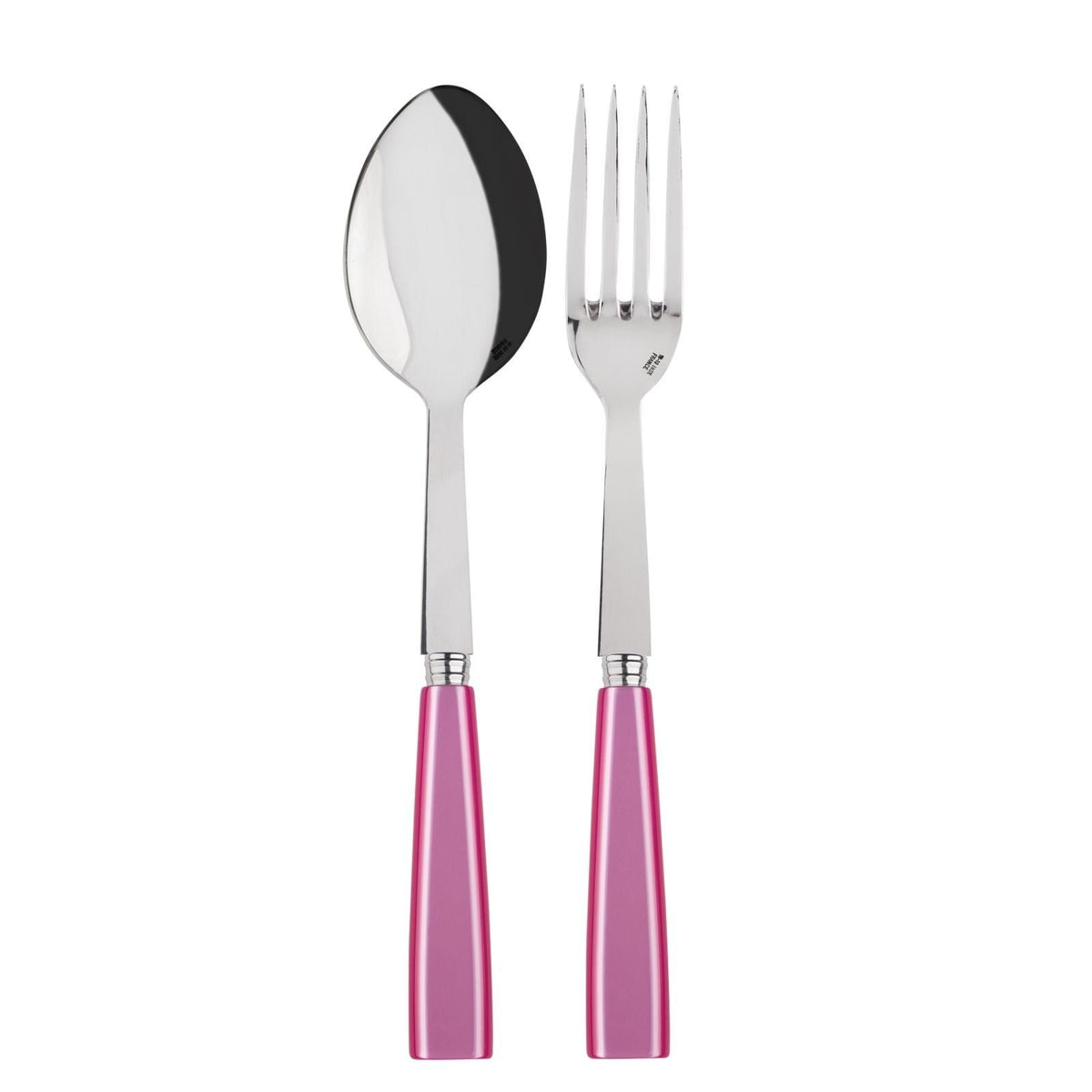 Sabre Paris - Icone Serving Set Pearl 2-Pieces Acrylic Handle and Stainless Steel