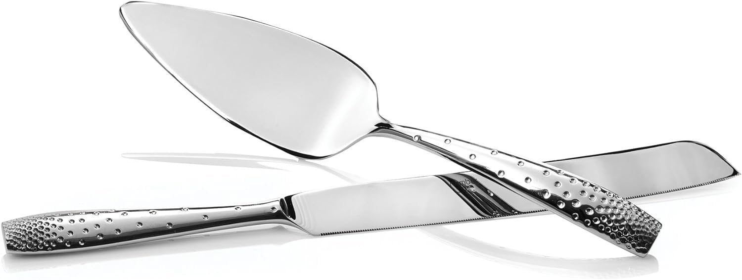 Nambe Dazzle Cake Knife and Server - Thumbnail 3