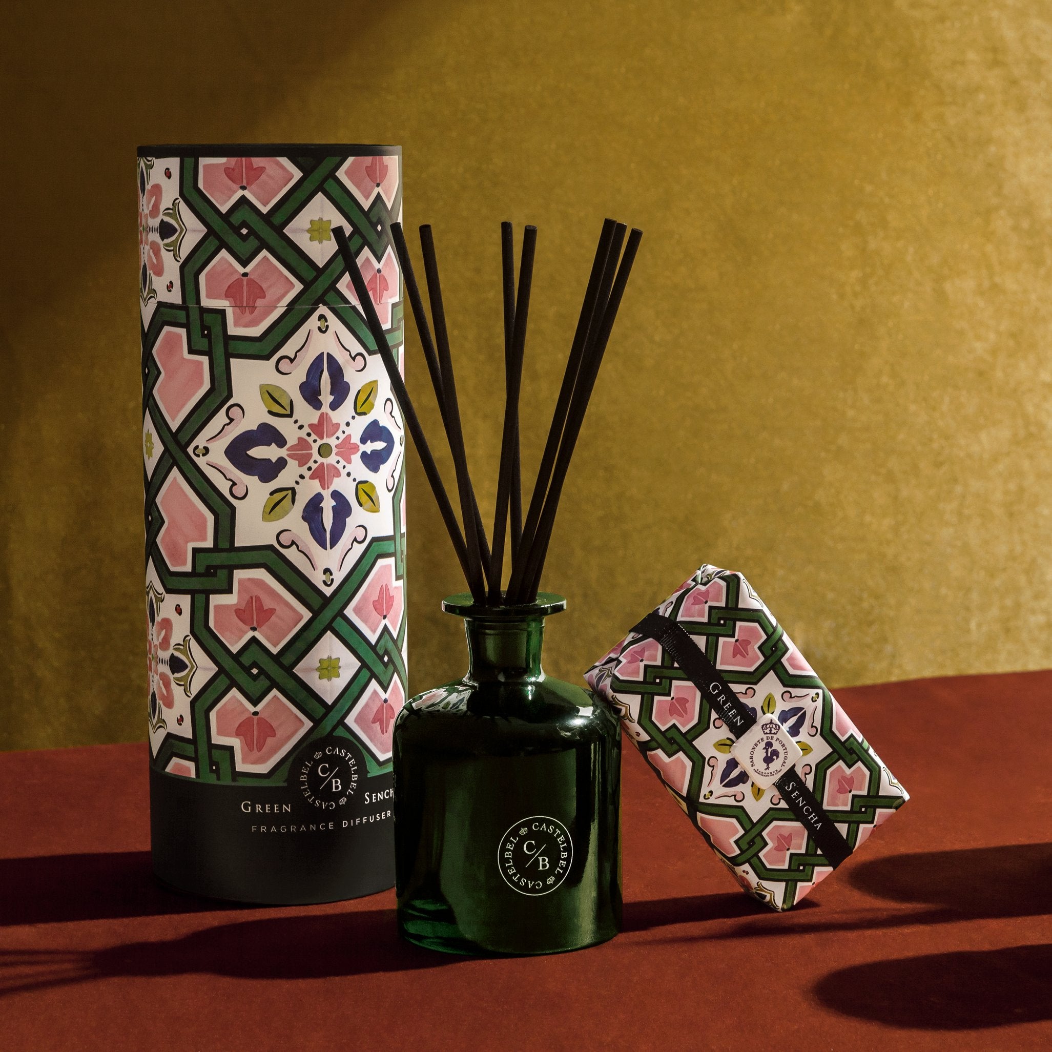 Castelbel Green Sencha Reed Diffuser 250 mL Portugal