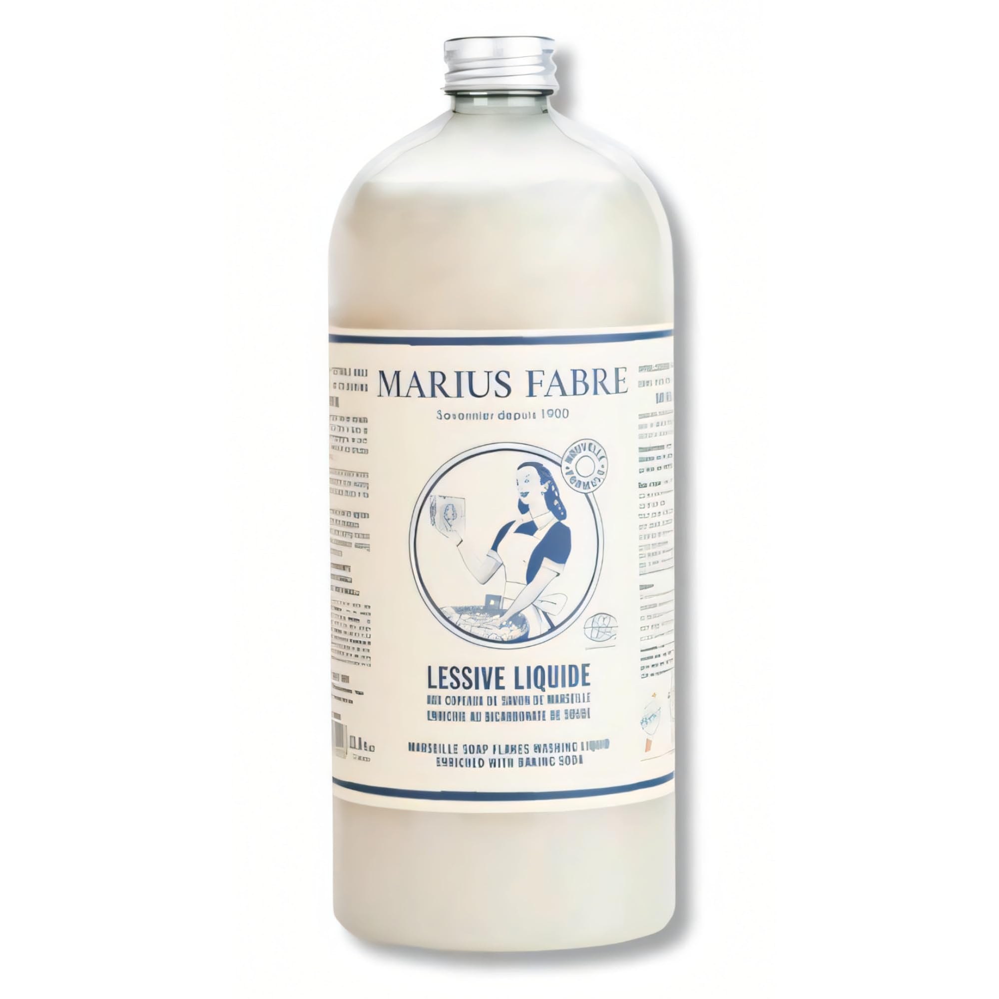 Marius Fabre Marseille Soap Flakes Washing Liquid, 1L