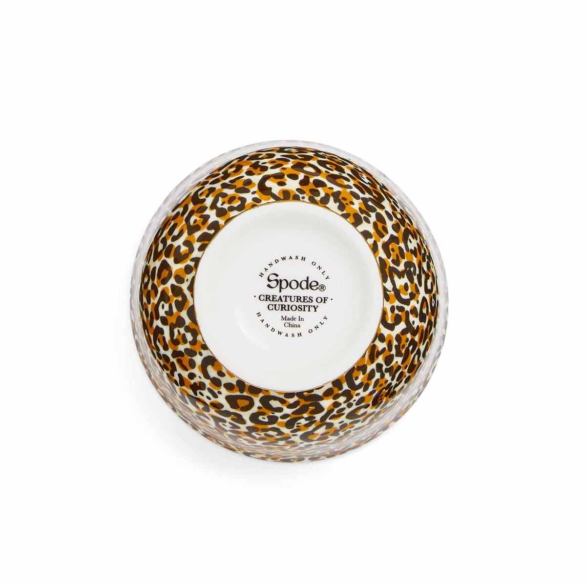 Sugar Bowl with Lid | Creatures of Curiosity Leopard Print