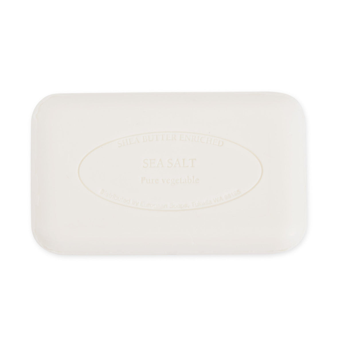 Pre de Provence Quad-Milled French Soap Bar, 250g x 12 Pack - Sea Salt with Shea Butter