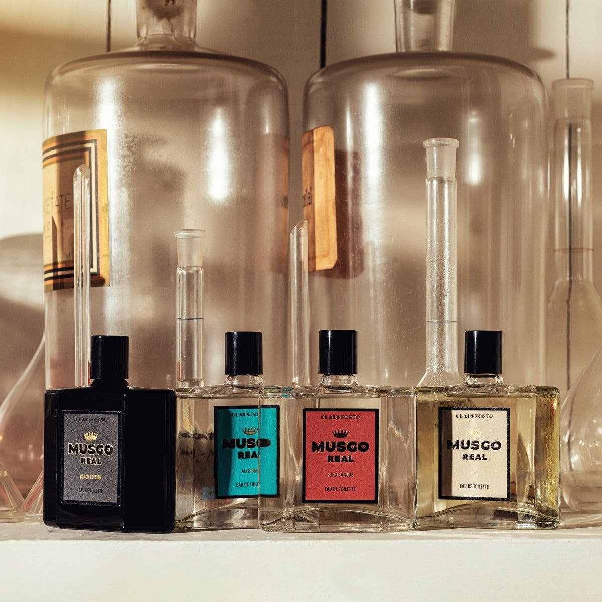 Claus Porto Musgo Real Black Edition Eau de Toilette | Woody Oriental Masculine Scent