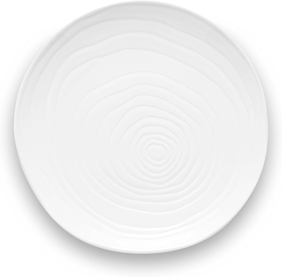 Pillivuyt Teck Salad Plate in White Porcelain | 8"D