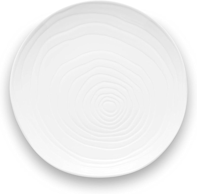 Pillivuyt Teck Salad Plate, Medium, White