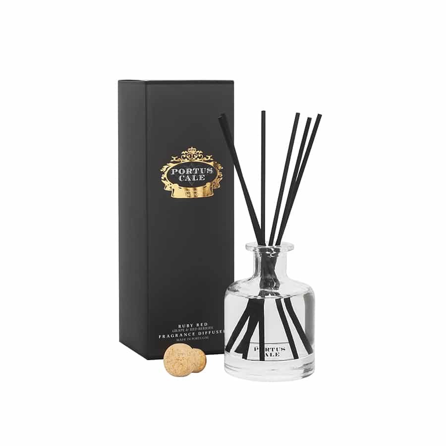 Portus Cale Ruby Red Reed Diffuser | 100ml | Grape & Red Berries