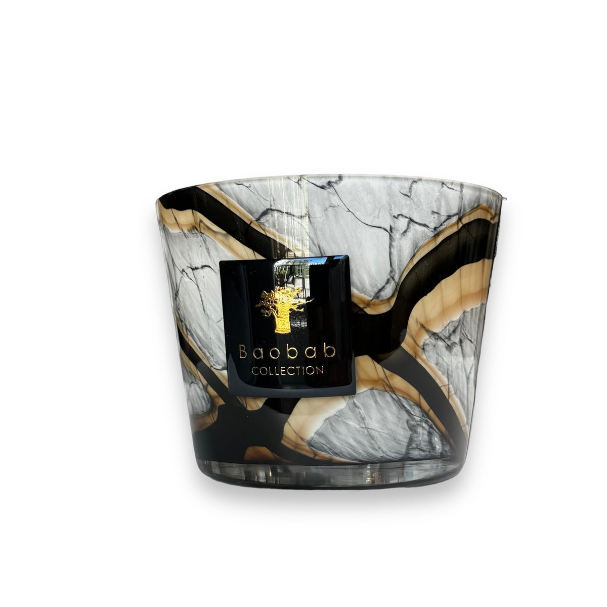 STONES MARBLE Luxury Scented Candle | Leather & Tuberose Scent (MAX10)