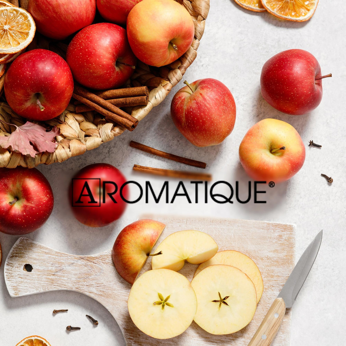 Aromatique Cinnamon Cider Foaming Hand Soap – 12 oz Gentle Cleanser with Warm Cinnamon, Apple & Citrus Scent – Moisturizing Fall Soap – Paraben-Free, Made in the USA