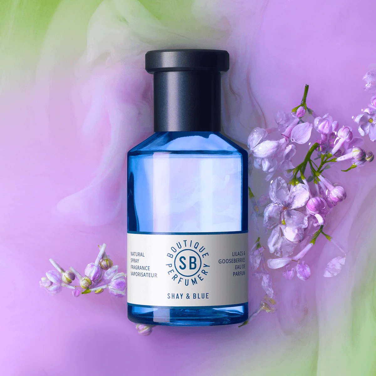 Shay & Blue Lilacs & Gooseberries Eau de Parfum Bottle