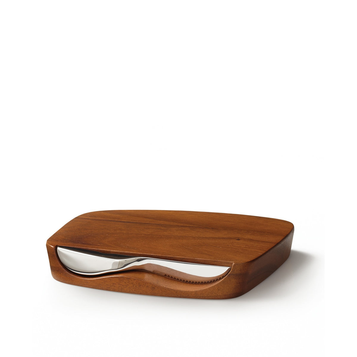 Nambe Blend Bar Board with Knife