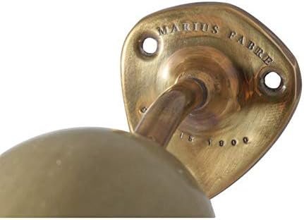 Marius Fabre rotating soap holder, chromed brass detail