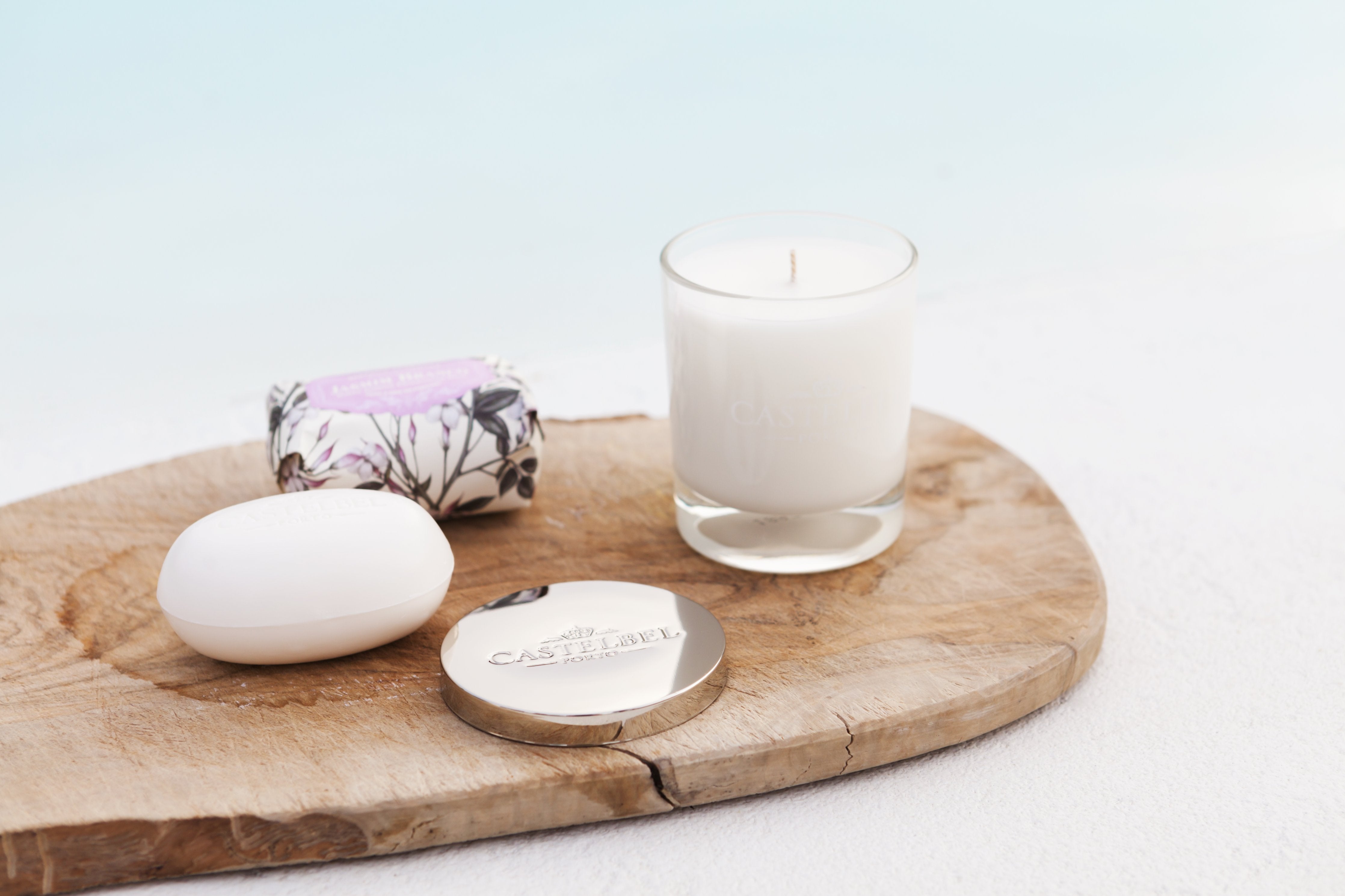 Castelbel White Jasmine Portuguese Home Fragrance Candle