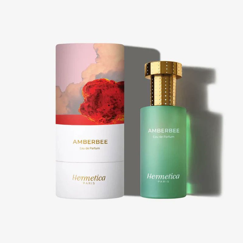Hermetica Paris Amberbee Perfume | Amber Vanilla Sandalwood | 50ml