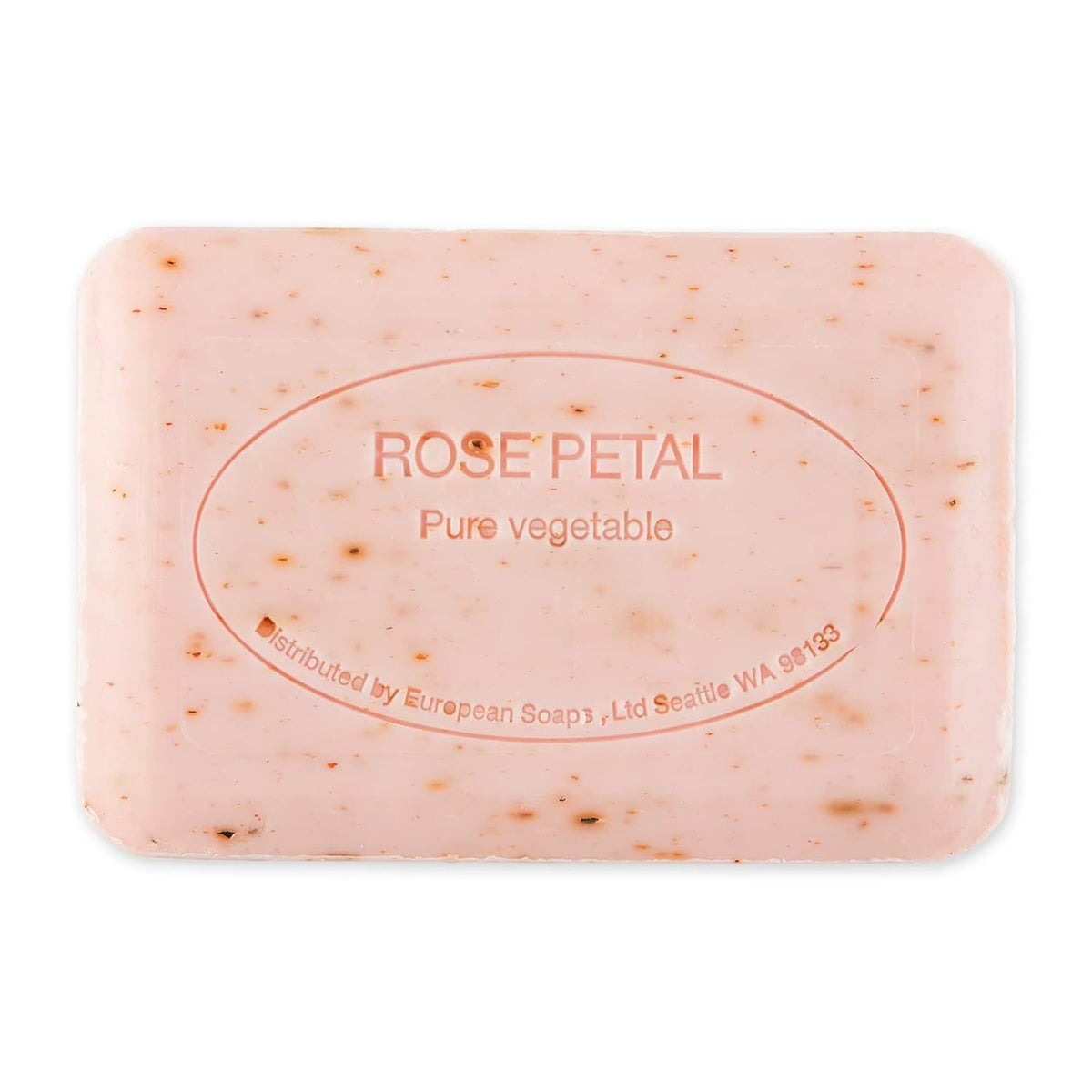 Pre de Provence Rose Petal Soap Bar Quad-Milled Shea Butter