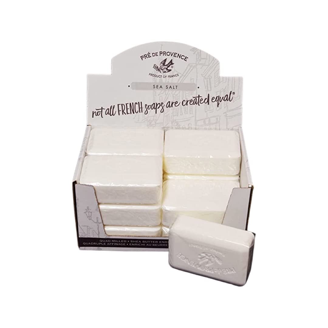 Pre de Provence 250g Soap Bar, Pack of 12 - Sea Salt