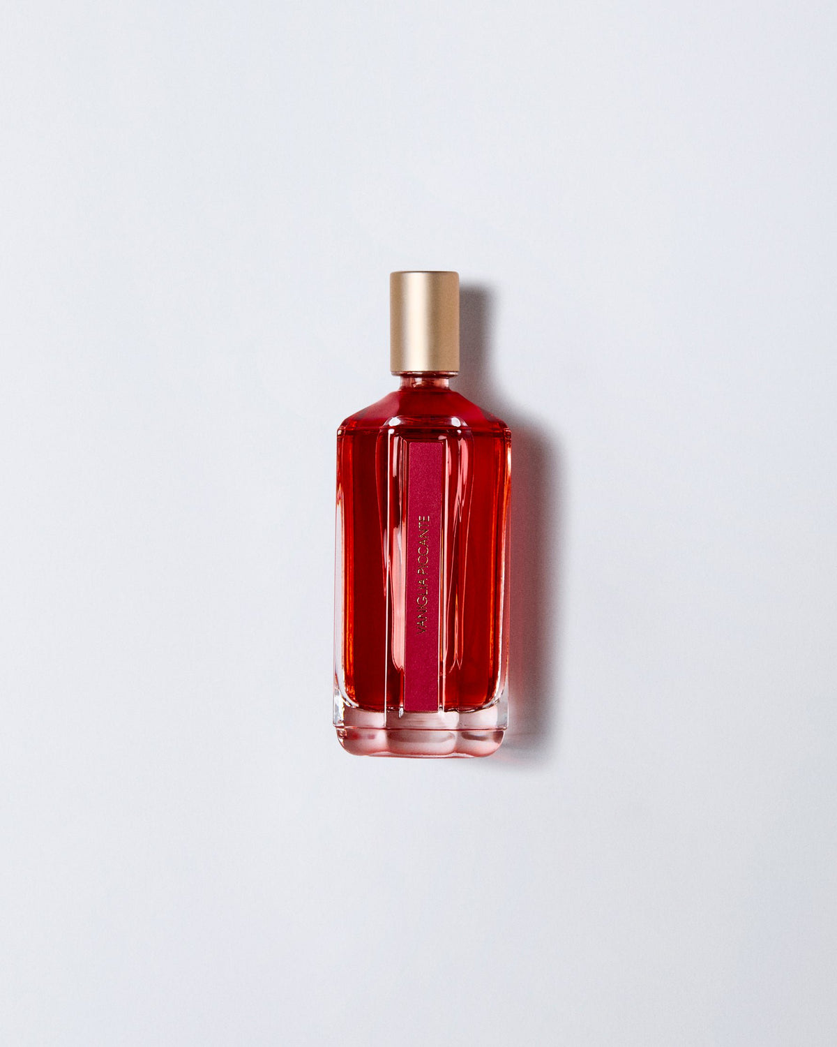 Erbario Toscano Vaniglia Piccante bottle with gold cap detail