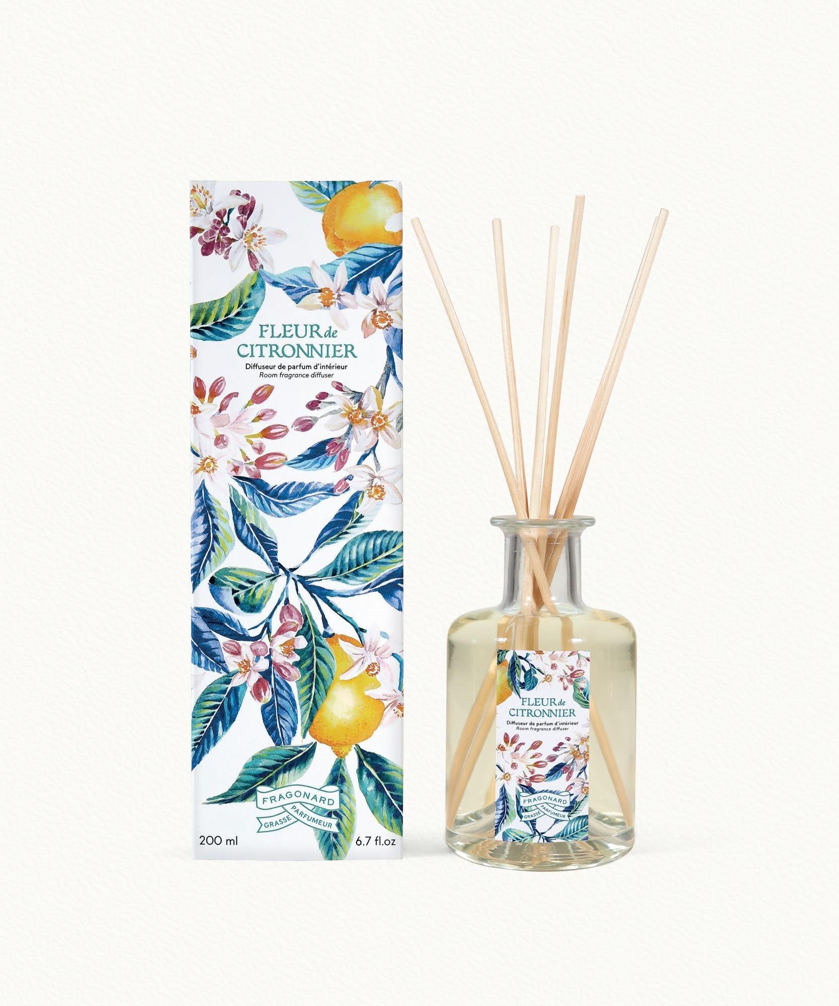 Fragonard Fleur de Citronnier (Lemon Blossom) Reed Diffuser | 200ml