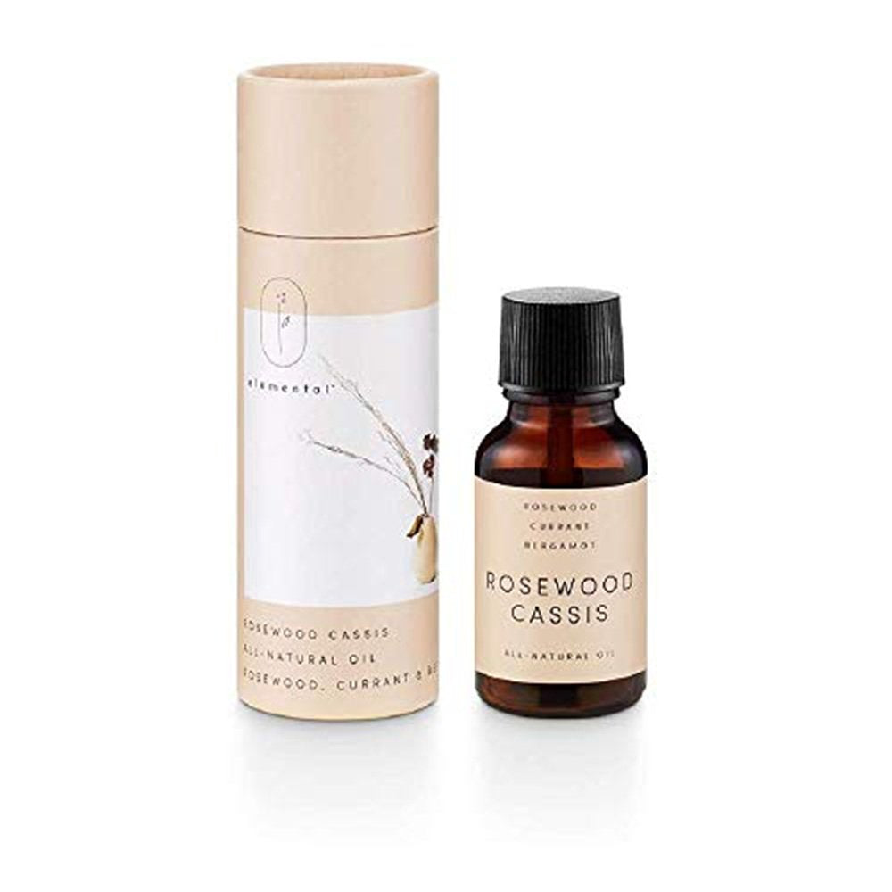 Illume Elemental Collection Rosewood Cassis, 0.5 oz. Aromatherapy Essential Oil Blend
