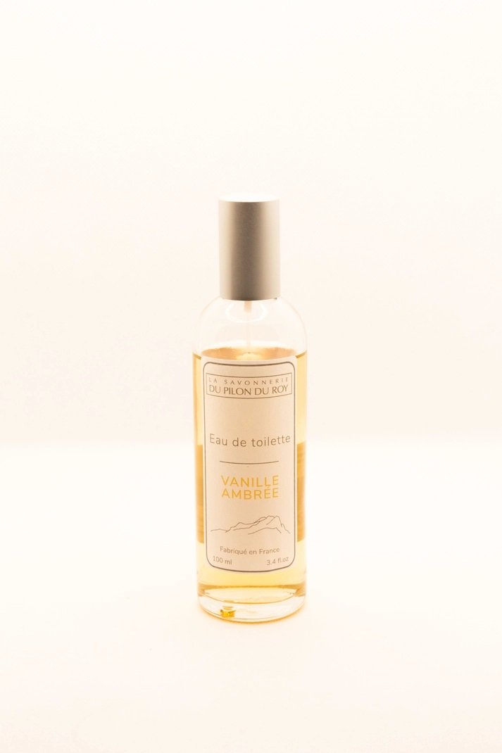 La Savonnerie du Pilon du Roy Amber Vanilla Eau de Toilette | 100ml | Madagascar Vanilla Exotic Scent