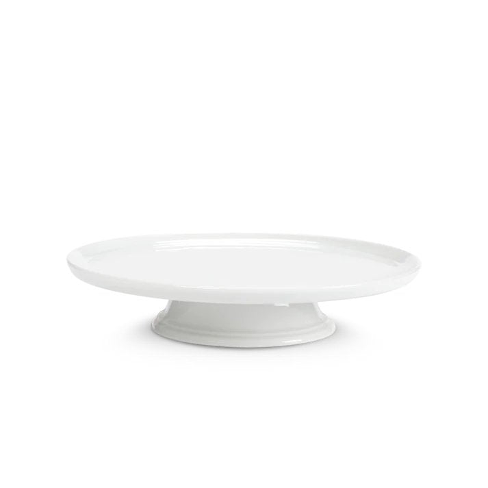 Pillivuyt Cake Stand Platter Porcelain White 11.25"
