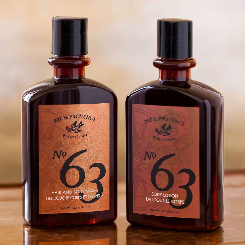 Pre de Provence No. 63 Wash & Lotion Set, 240ml each