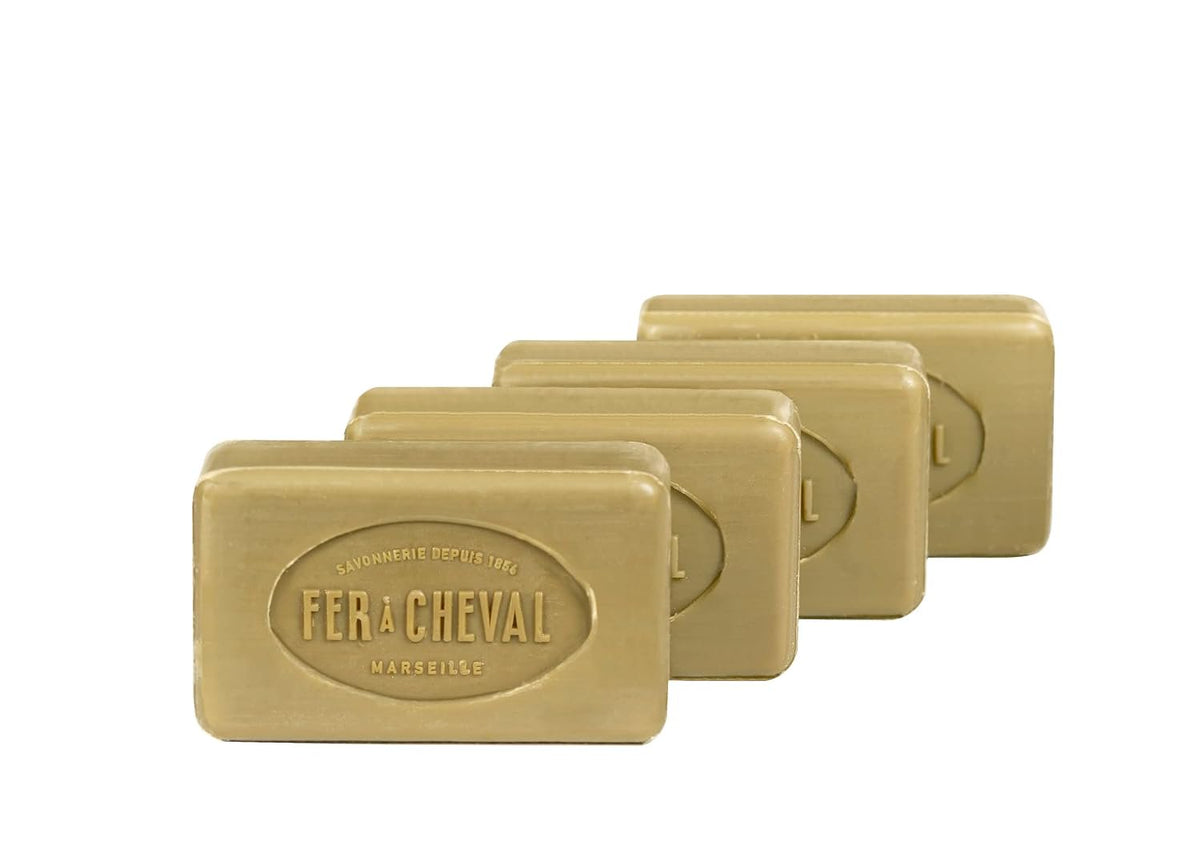 Fer à Cheval Pure Olive Savon de Marseille Cube Soap | Set of 4