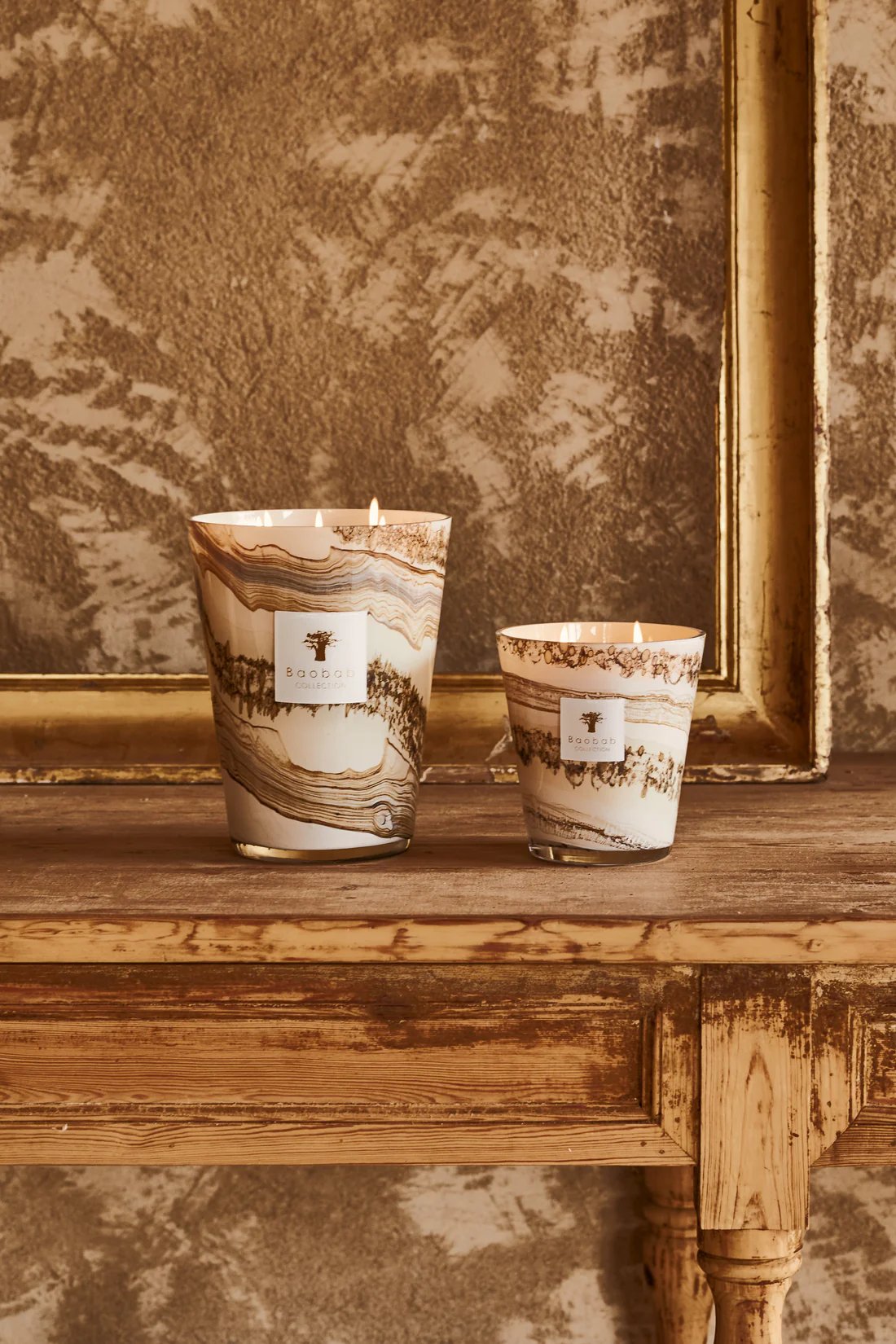 Baobab Collection SAND SILOLI Luxury Scented Candle | Woods