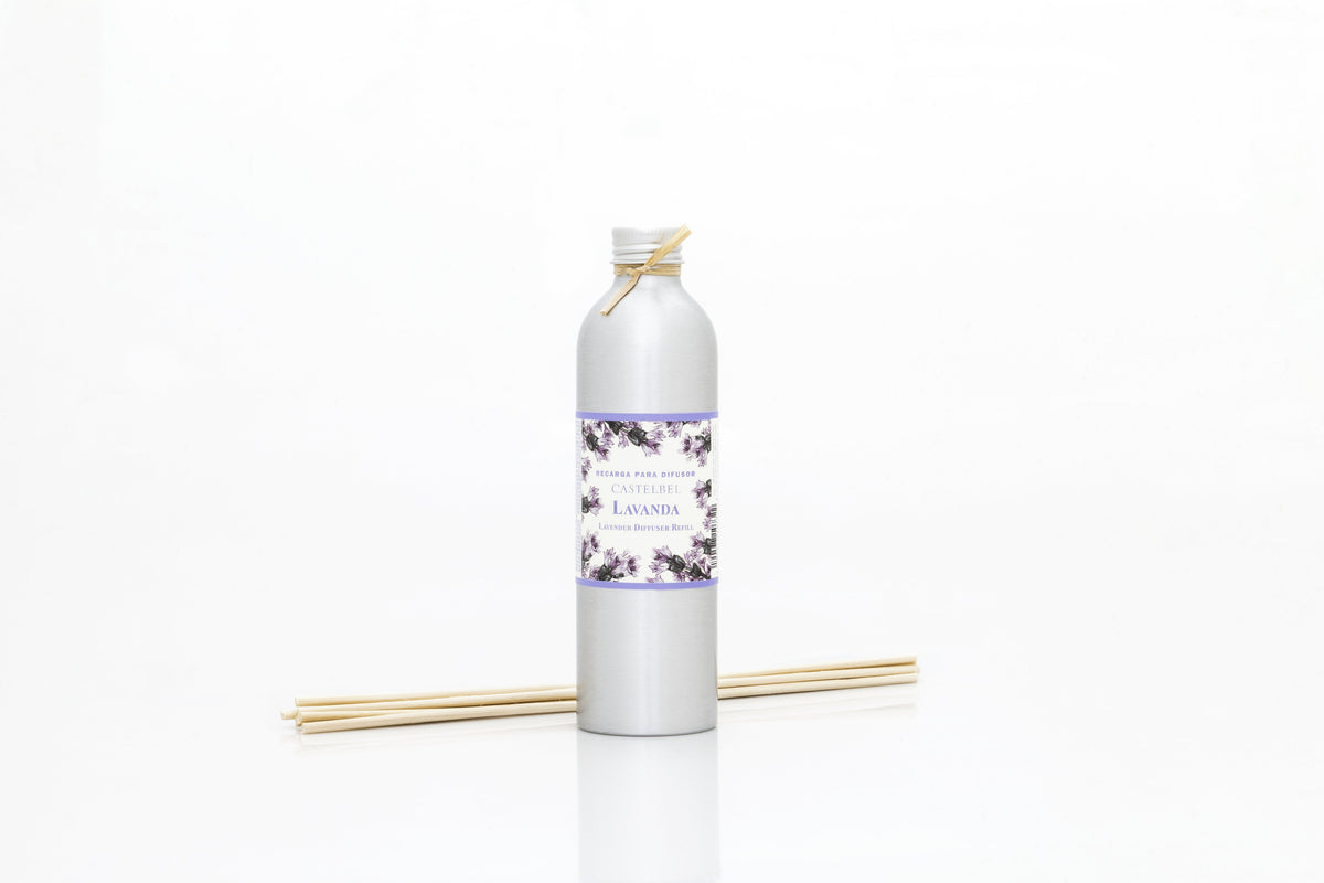 Castelbel Lavender Fragrance Diffuser Refill 250ml Floral Fragrance