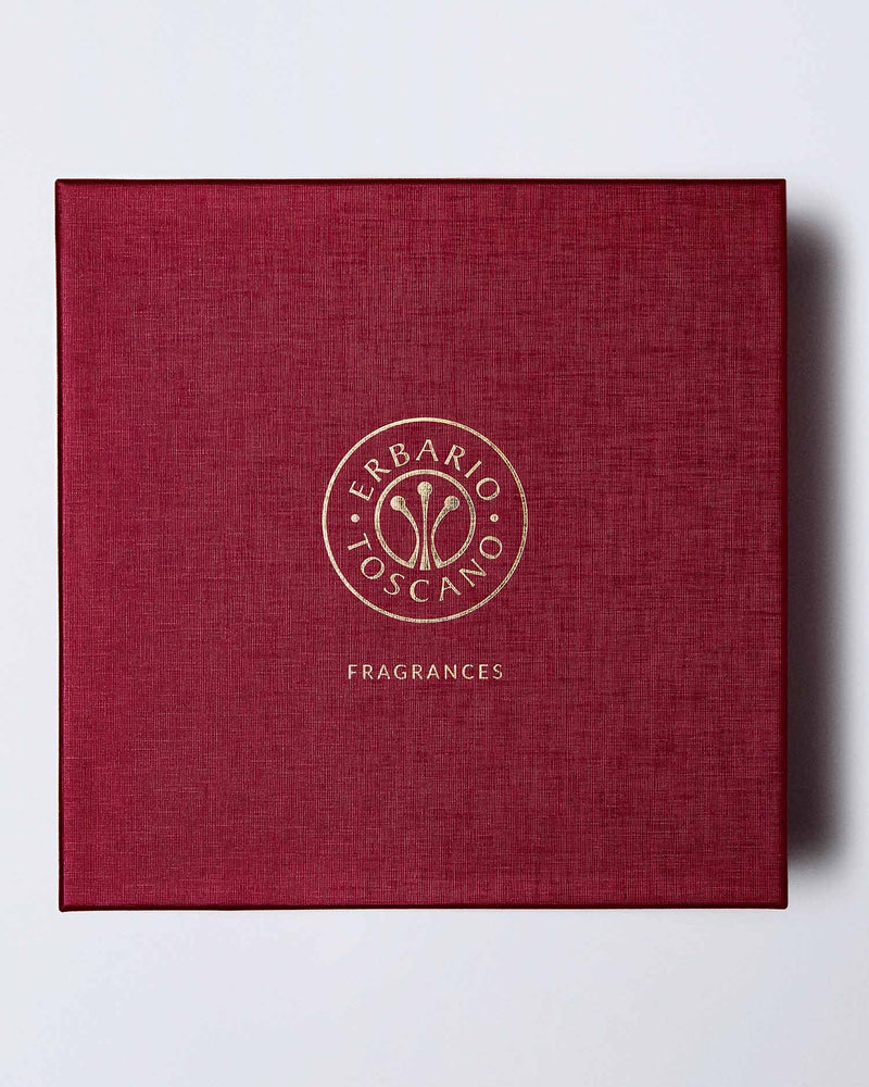 Erbario Toscano Bacche di Tuscia Gift Set | Diffuser, Candle & Reed Sticks