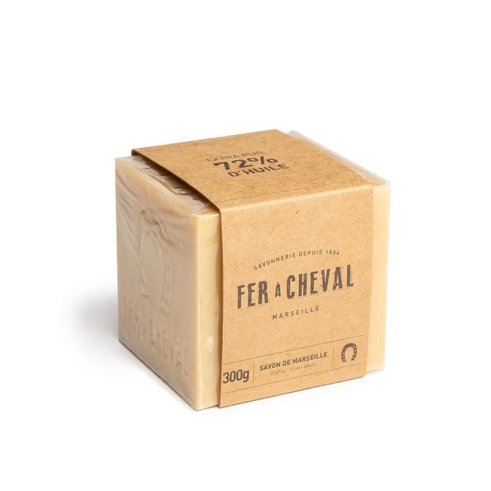 Fer à Cheval Savon de Marseille Soap Cube 300g | Authentic Vegetable Soap