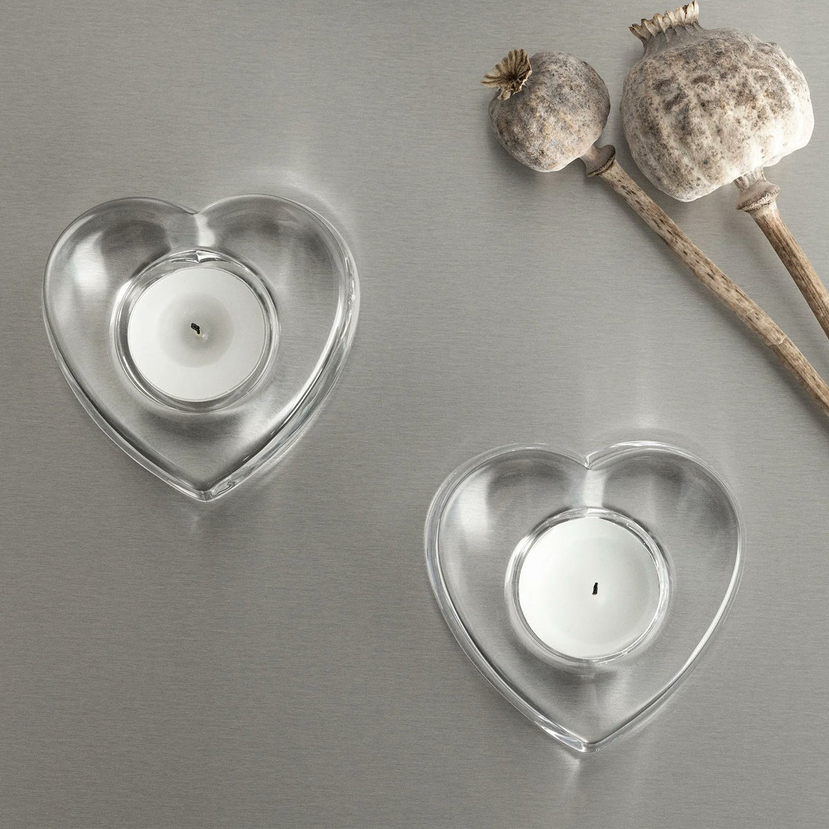 Orrefors My Heart Crystal Votive | Tealight Holder