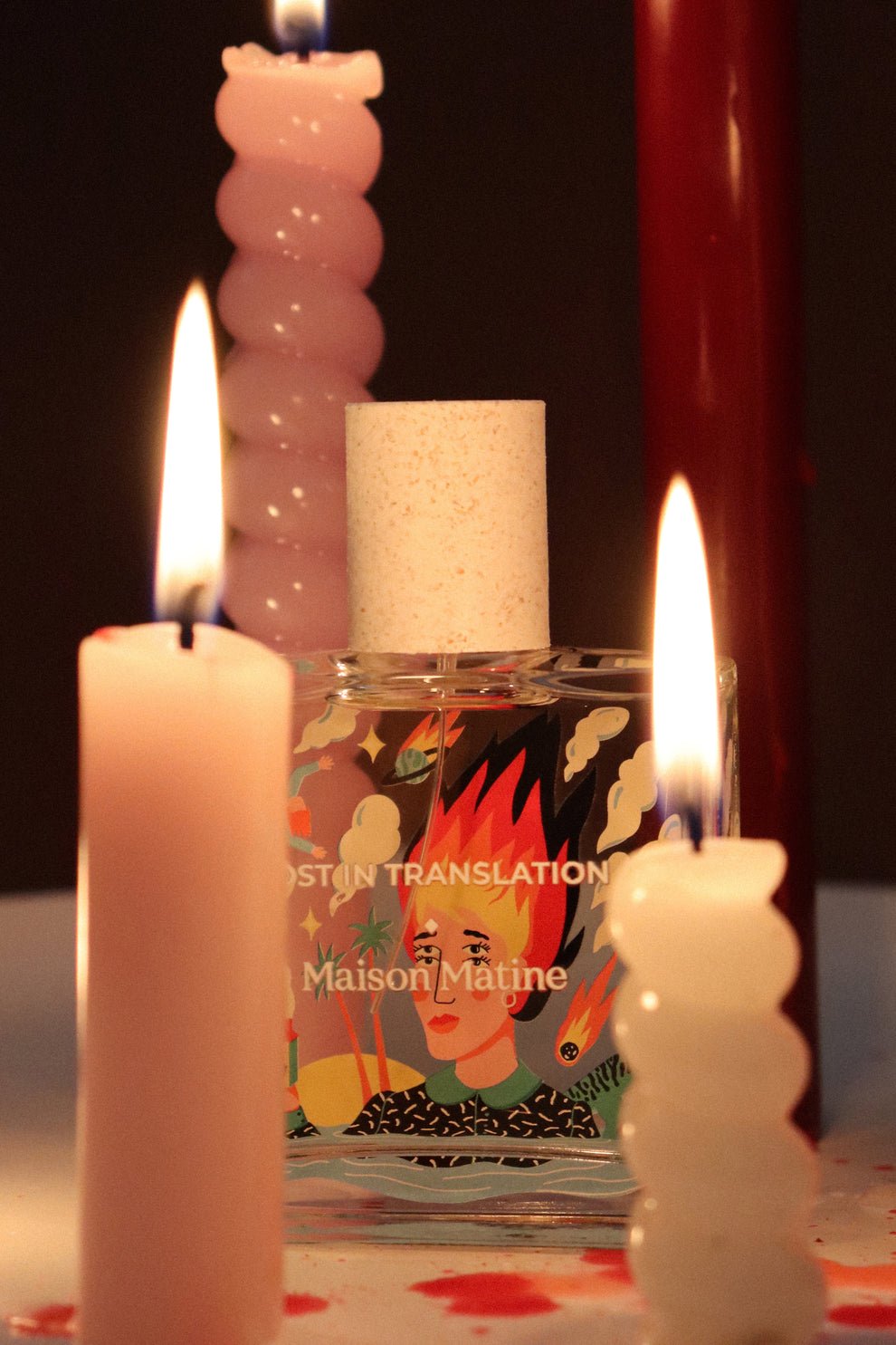 Maison Matine Lost in Translation, violet leaves and juniper top notes