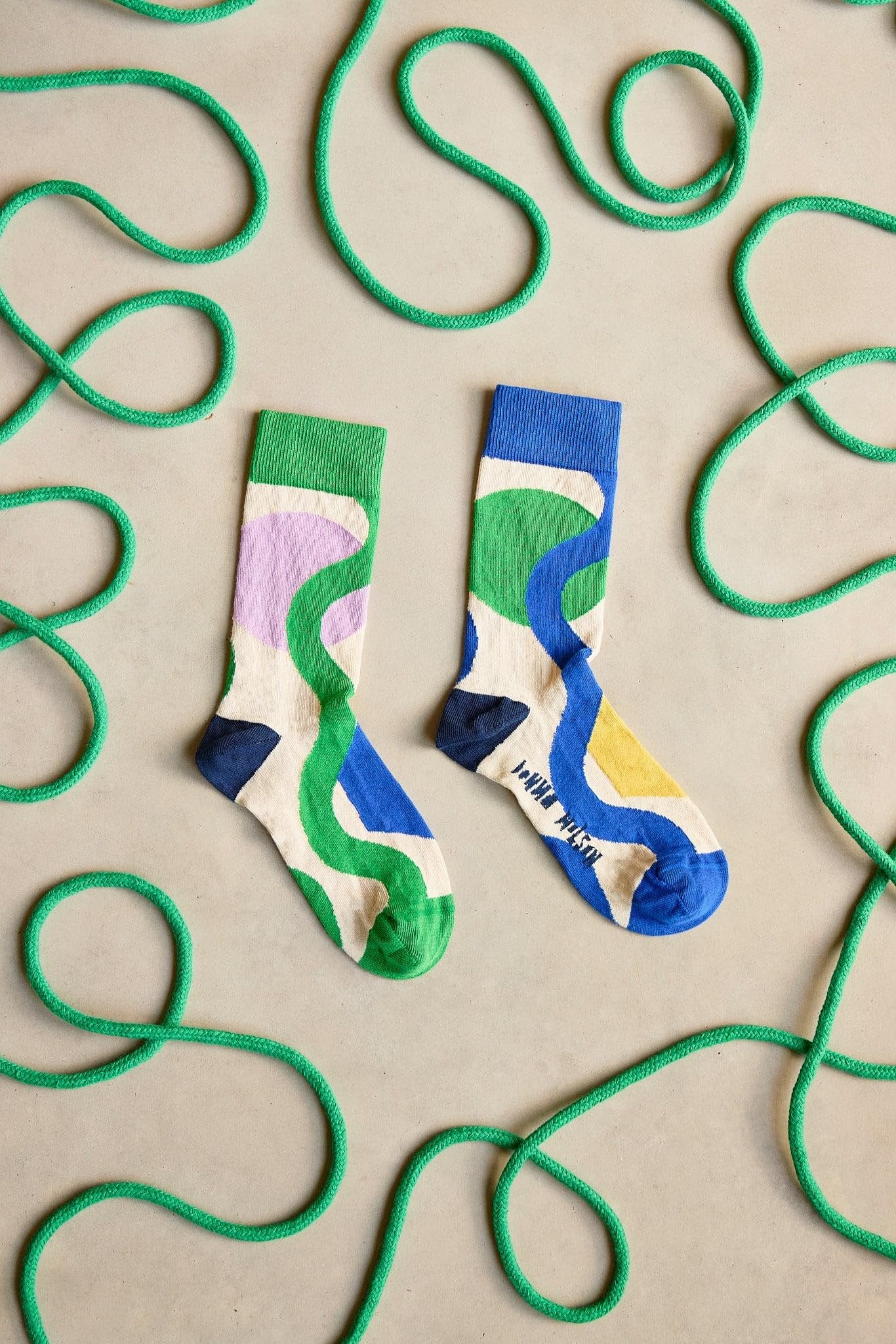Donna Wilson Jazz Organic Cotton Socks | Women's US 6–9
