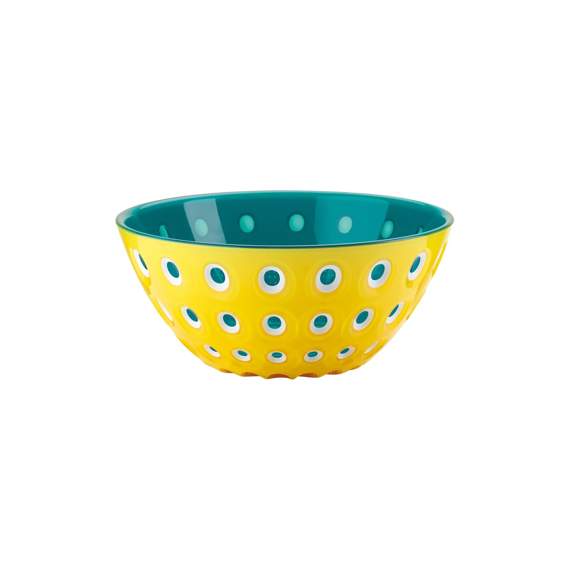 Le Murrine Large Serving Bowl | Yellow & Aquamarine | 9.8"