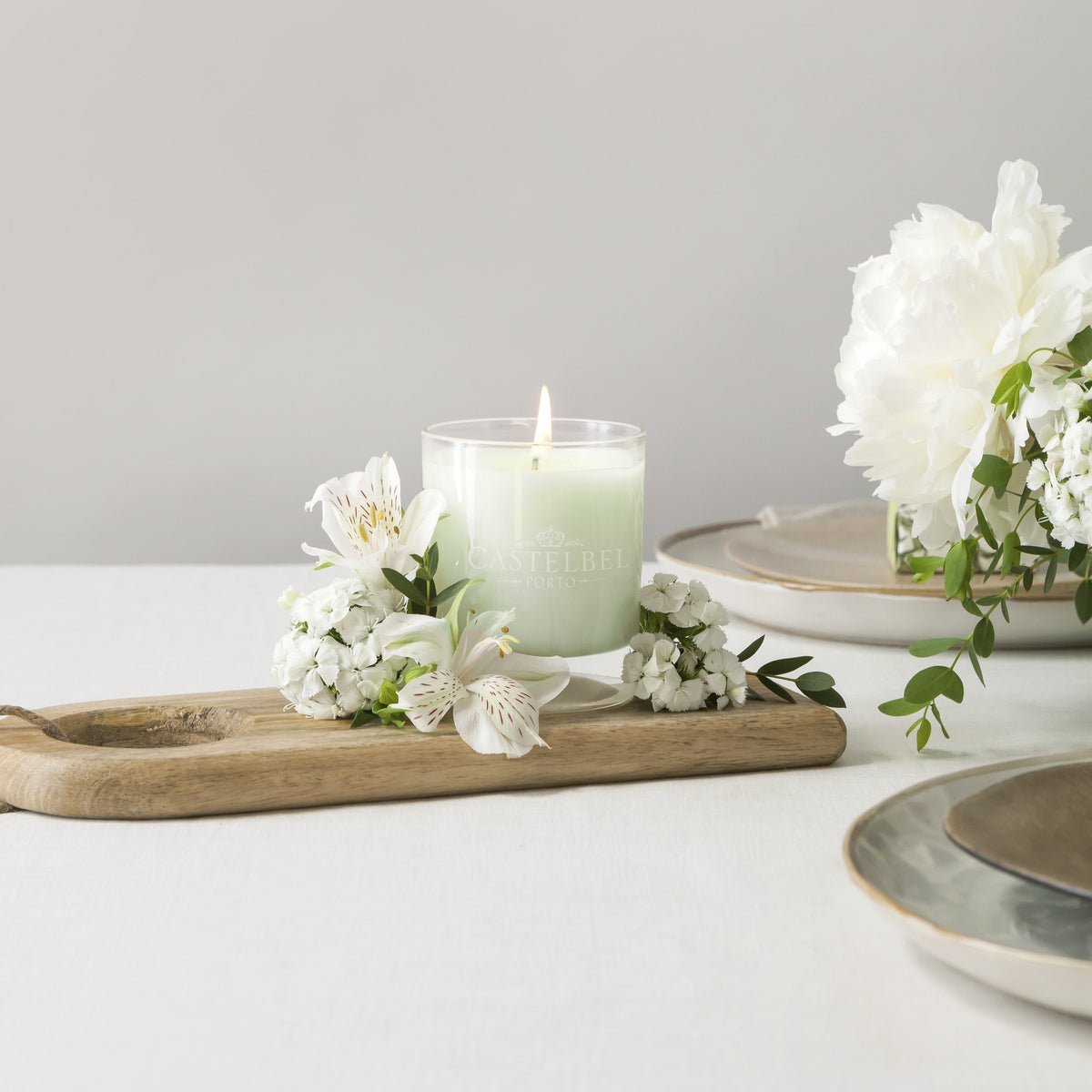 Castelbel Verbena Aromatic Candle 210g Floral Fragrance