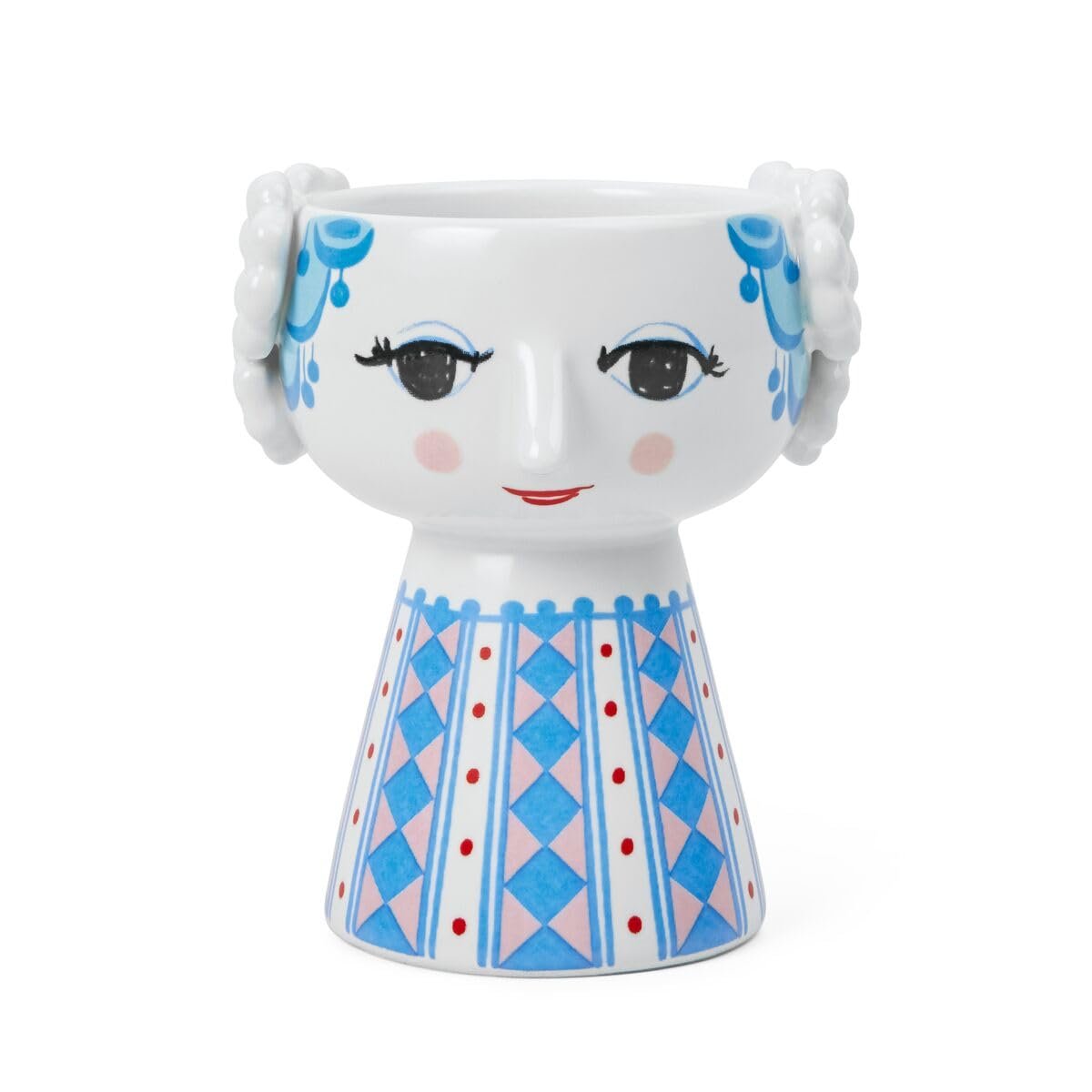 Bjørn Wiinblad Eva Blue Porcelain Candle Holder