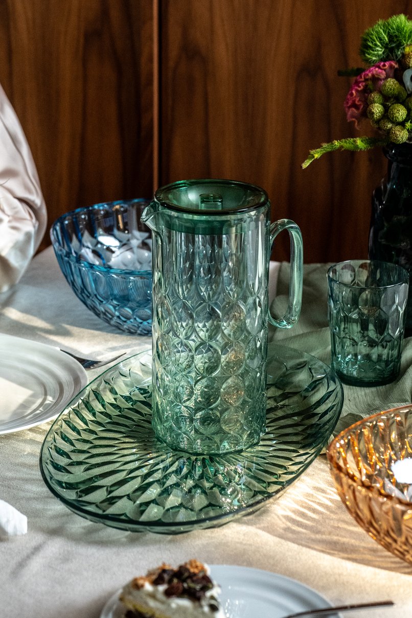 Vanity Stackable Serving Bowl | Clear 9.8"