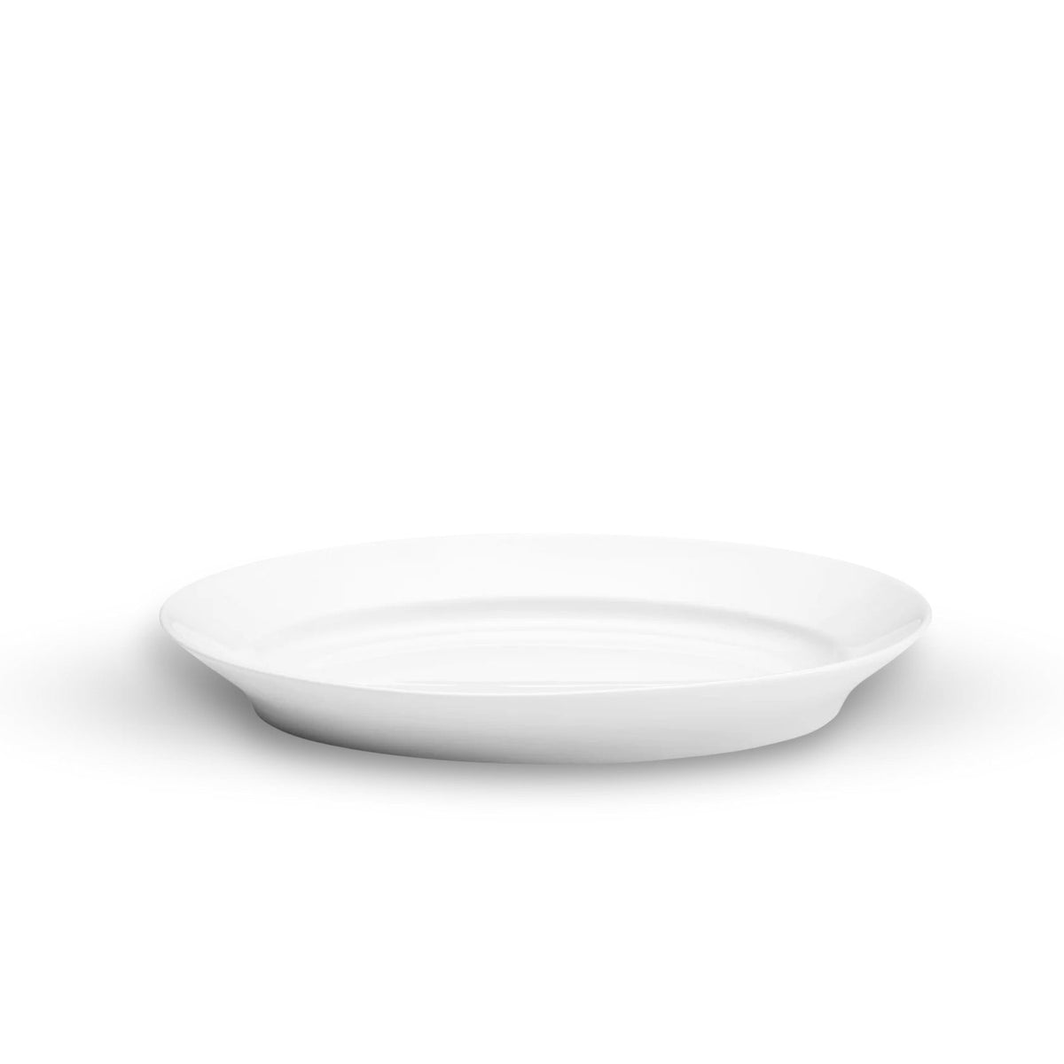 Pillivuyt Large Deep Oval White Porcelain Serving Platter | 14.5"L