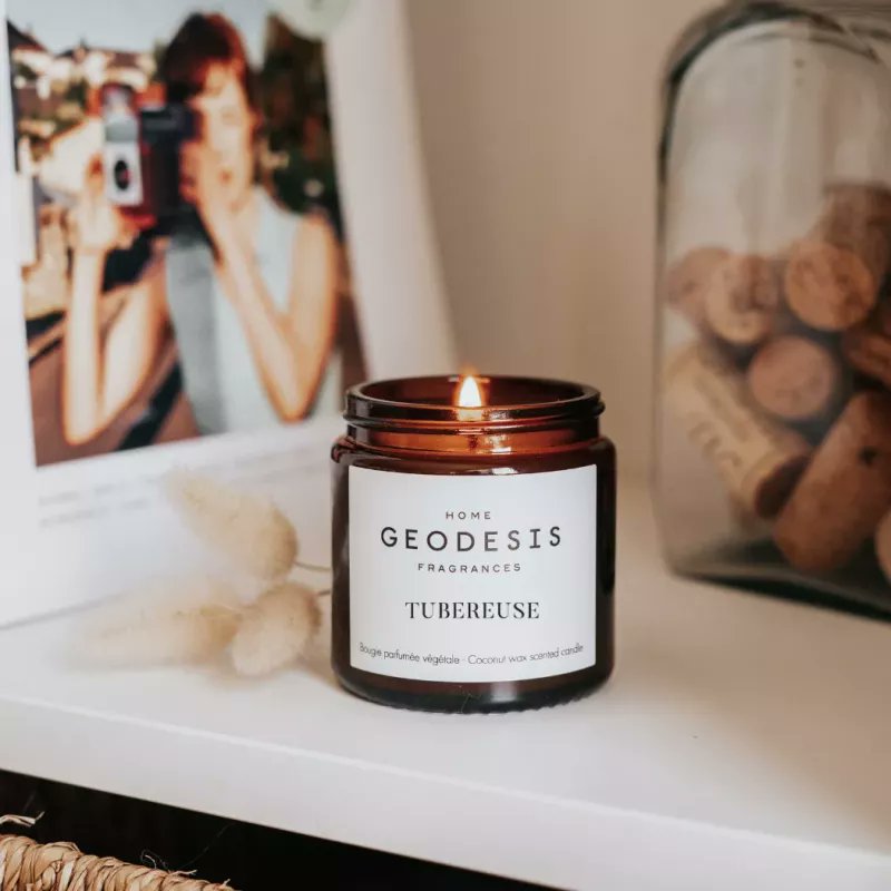 Geodesis Scented Candle Trio | Fig, Tuberose & Sakura