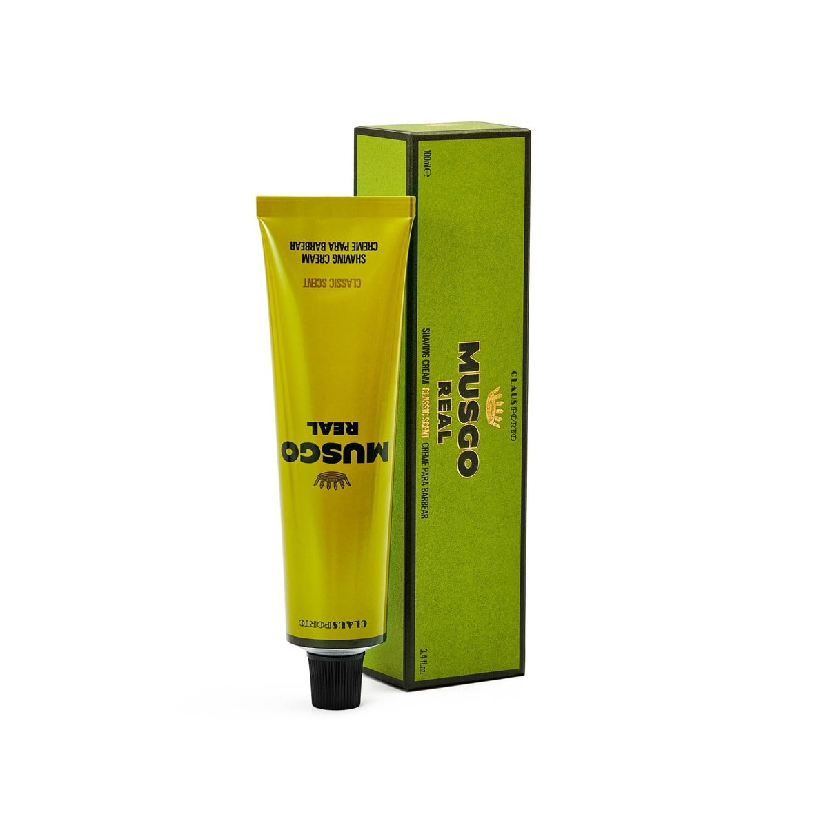 Claus Porto Musgo Real Classic Scent Shaving Cream | Freshen, Soothe, Replenish Skin
