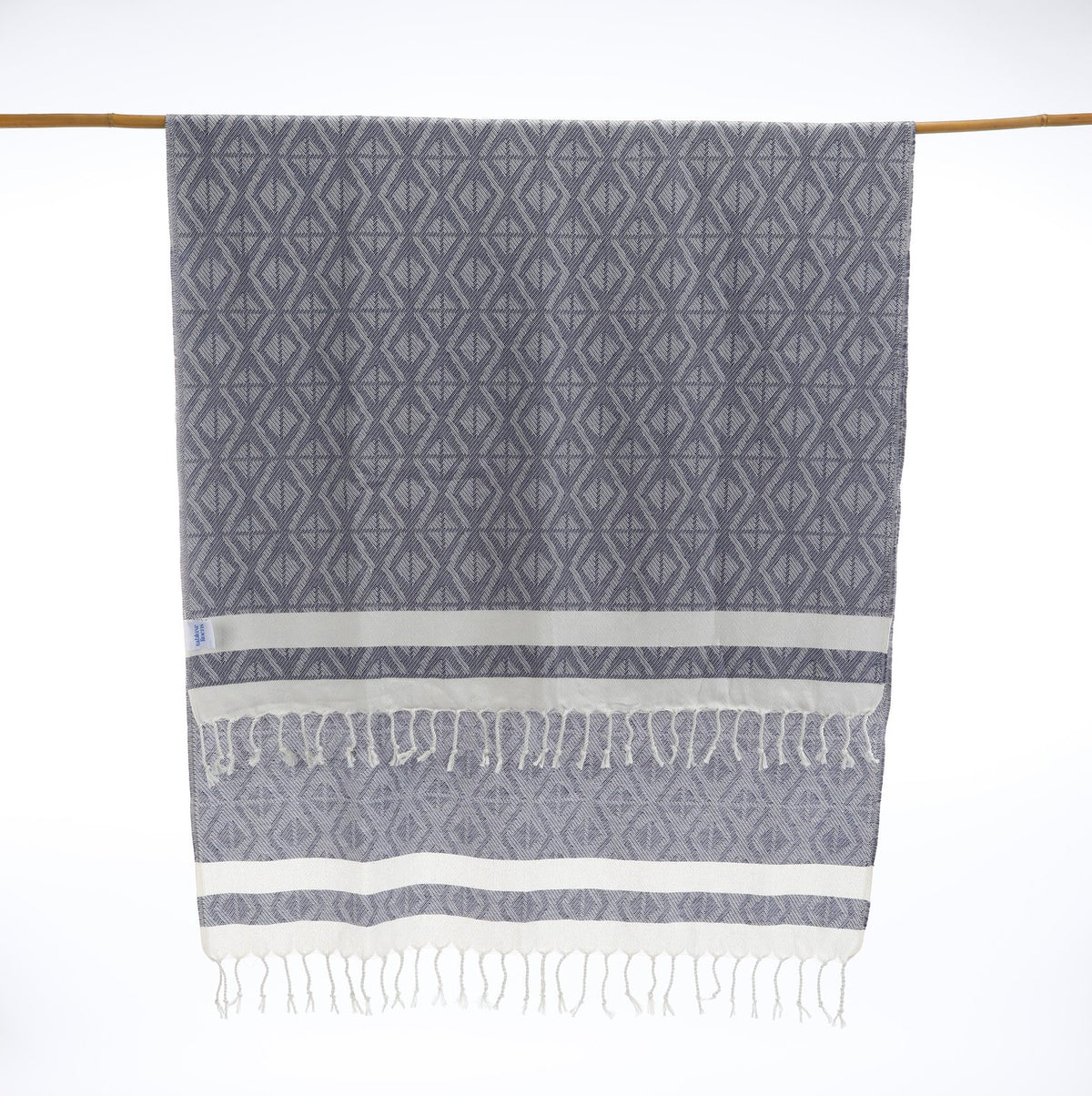 Soft and lightweight Turkish towel ideal for beach days, pool lounging, or cozy home moments.
