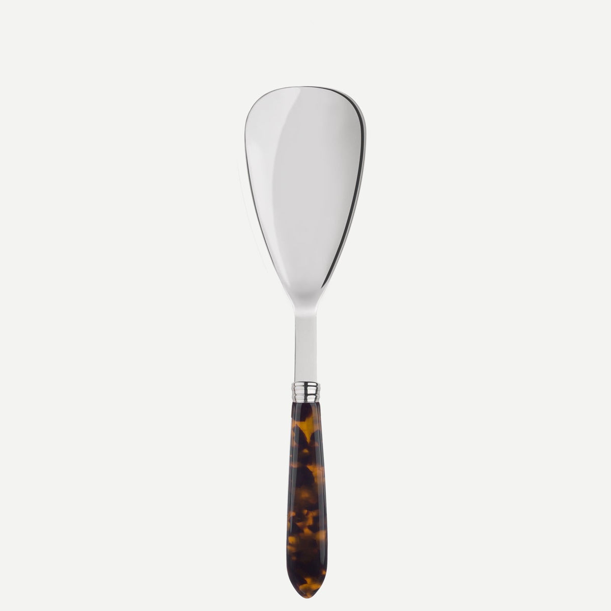 Sabre Paris, Faux Tortoise Rice Serving Spoon 10"