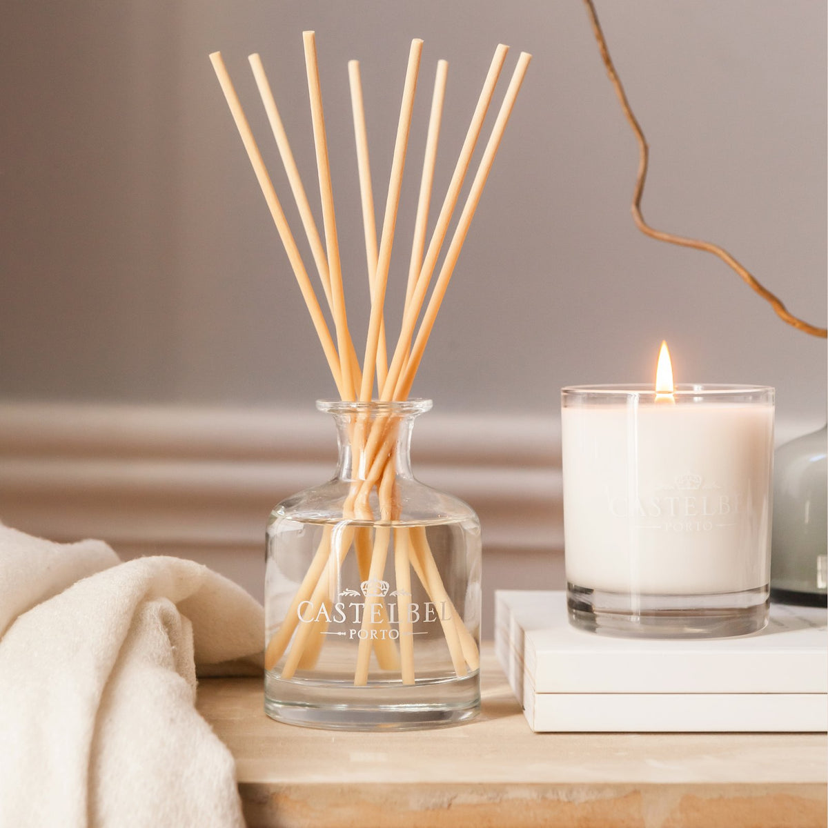 Castelbel Fragrant Reed Diffuser | Cotton Flower