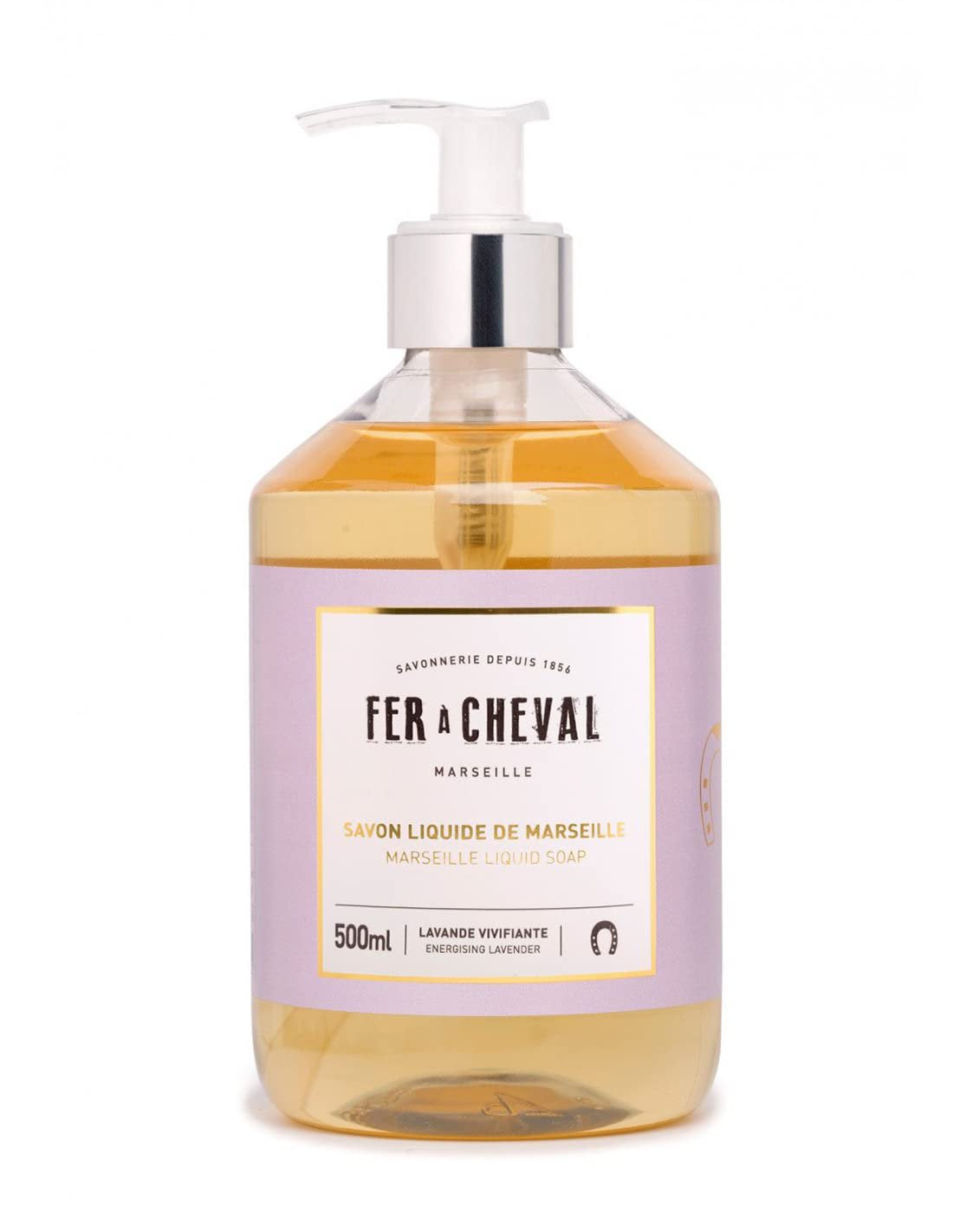 Fer a Cheval Marseille Liquid Soap 500ml White Tea Yuzu Aqua Tangerine Pump France
