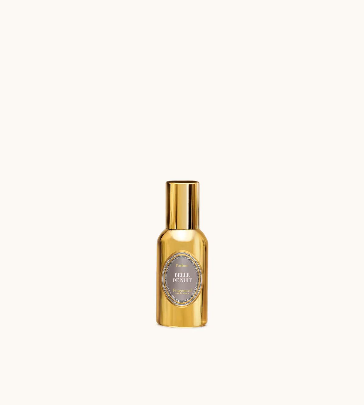 Fragonard Belle de Nuit bottle, gold spray