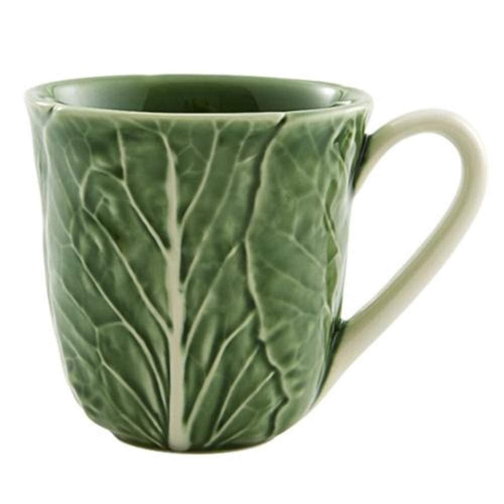 Bordallo Pinheiro Cabbage Mug Handcrafted Portuguese