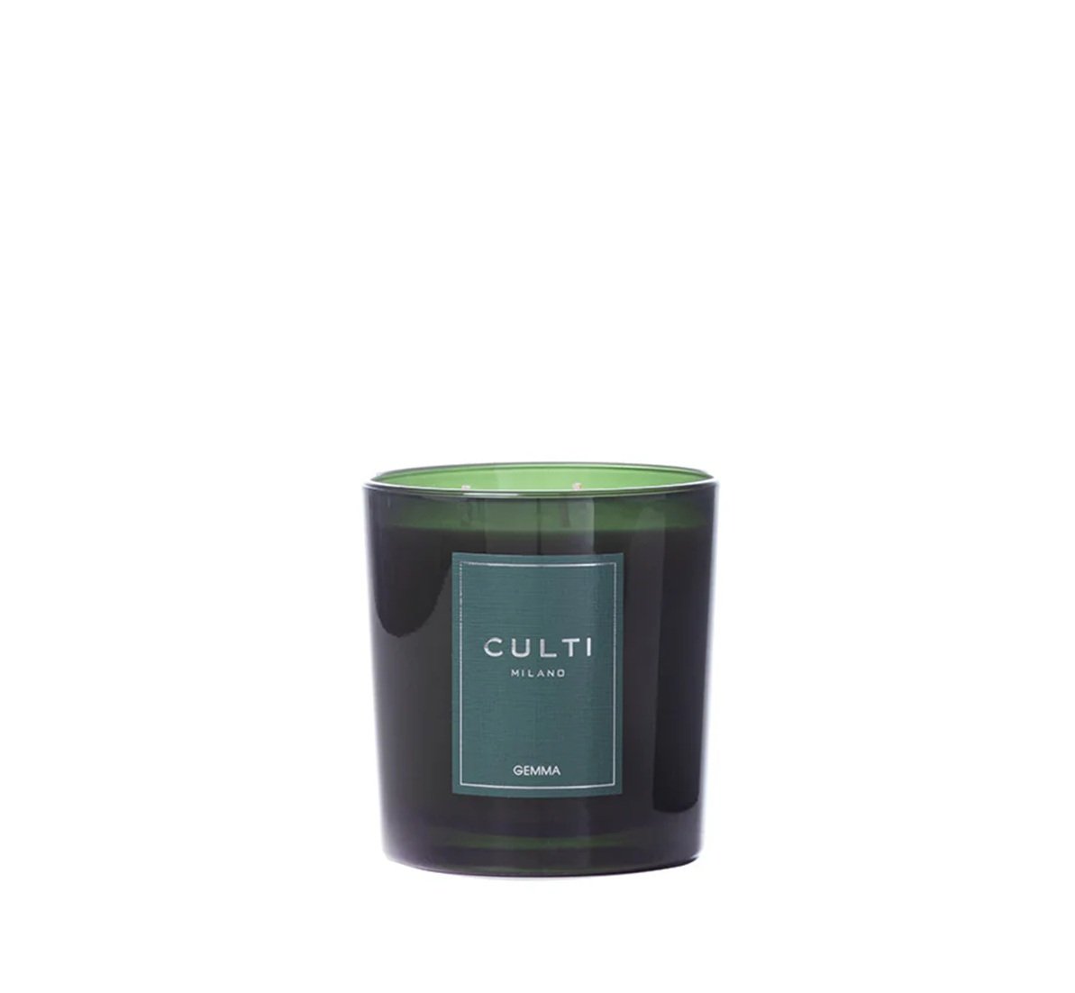 Culti Milano Winter Gemma Luxury Scented Candle 550 g ( 120 hours) Green Jar