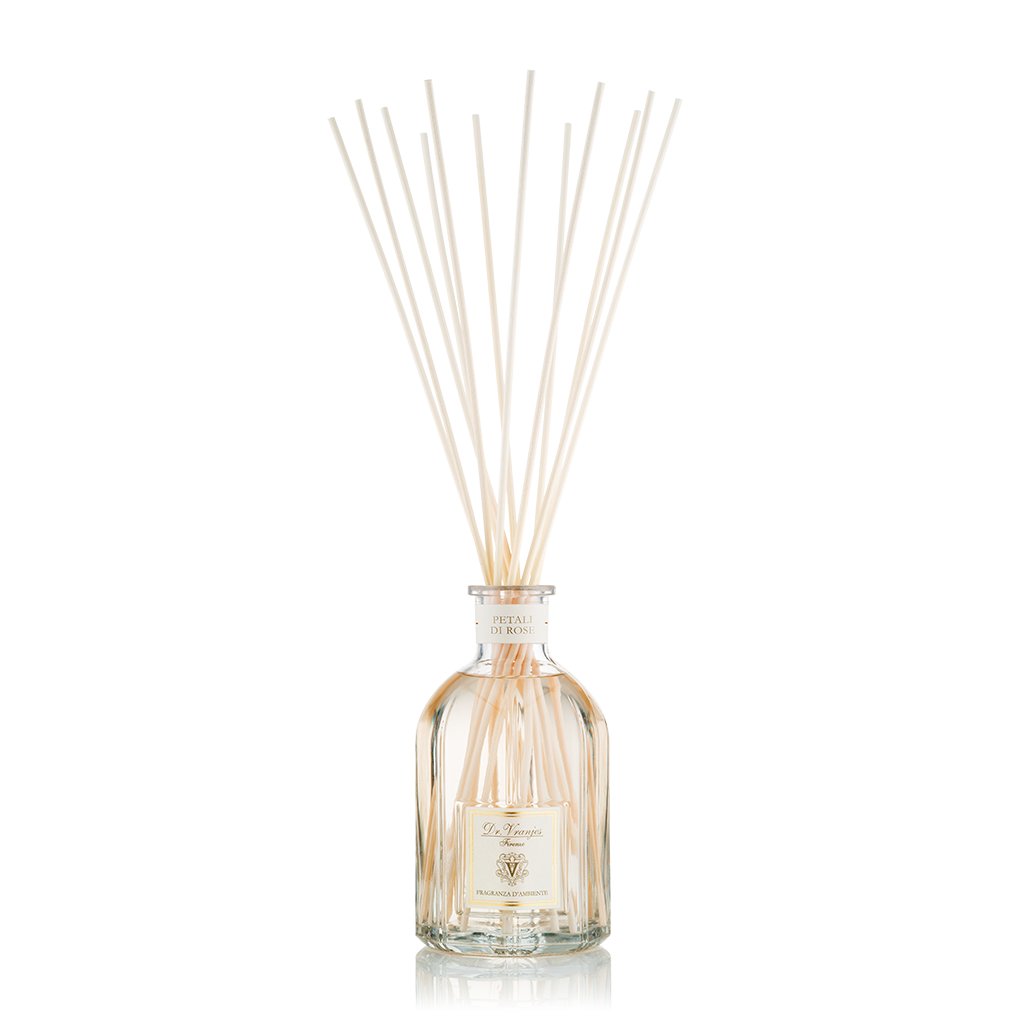 Luxury Reed Diffuser in a Glass Bottle | Petali di Rose (sizes available)